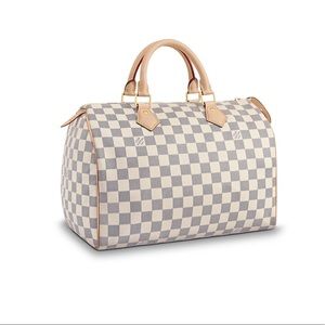 Louis Vuitton Damier Azul Speedy 30 handbag